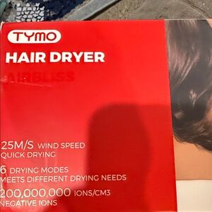 NWT Tymo Airbliss Hairdryer new 3 in 1 hair dryer